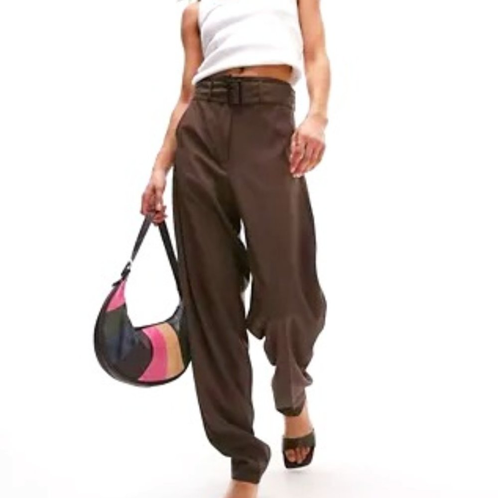 Topshop Brown Trousers